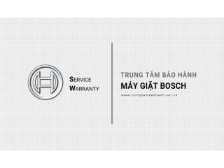 Bảo hành Máy giặt Bosch