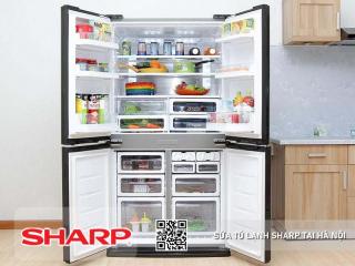 Sửa tủ lạnh Sharp tại nhà Hà Nội: Uy tín, thợ giỏi, phục vụ 24/7