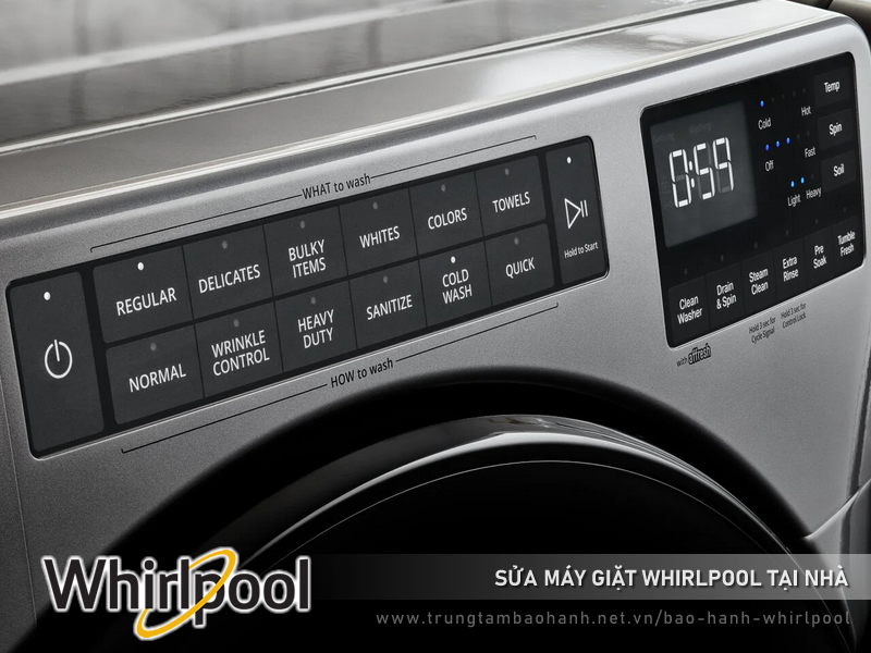 Sửa máy giặt Whirlpool tại nhà